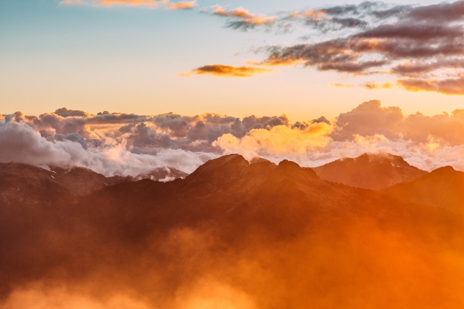 Sunrise photography